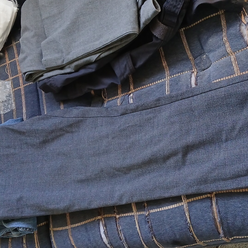 Darker Grey old navy stretch slacks size 8